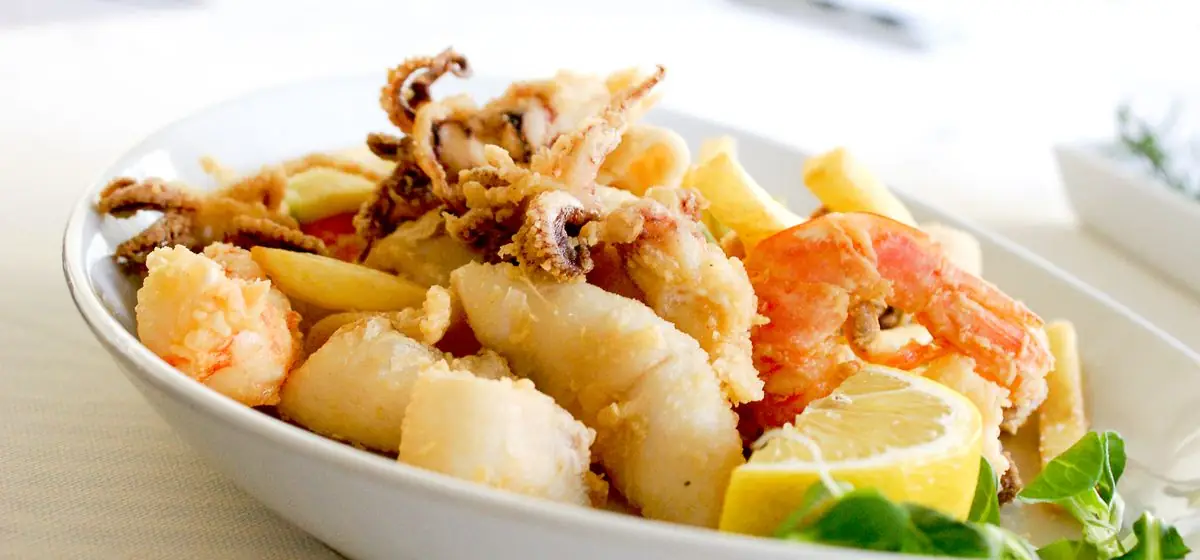 Popeyes butterfly shrimp and seafood menu with prices and calories